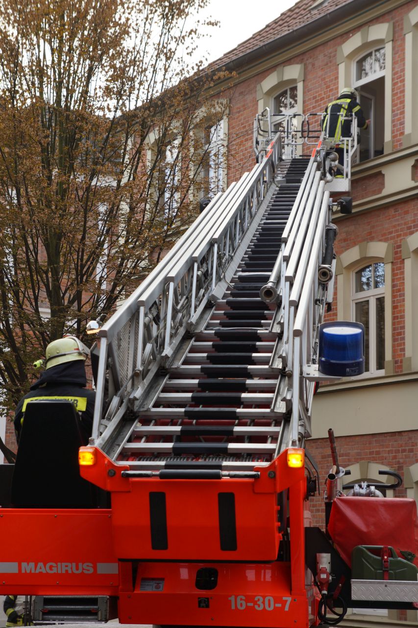 Sonntags-Einsatzübung in einer Einrichtung der Lebenshilfe Peine-Burgdorf GmbH